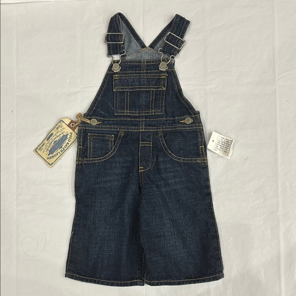 Ralph Lauren Dark Blue Kids Overalls